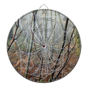 Cible De Fléchettes Web de l'araignée de jardin européen Dartboard