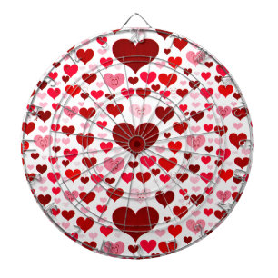 Cible De Fléchettes Yeux de l'amour_