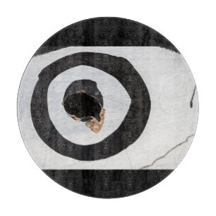 cible déchirures sur la planche à découper