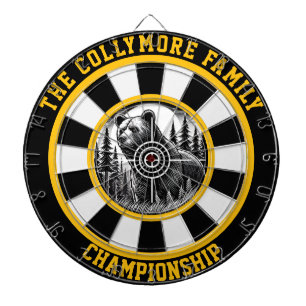 Cible du grizzli de la scène forestière