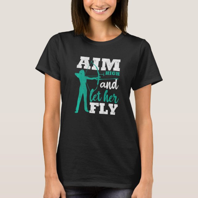 Cible Haut Et Laisser Ses Fly Archer Femmes Chasse (Devant)