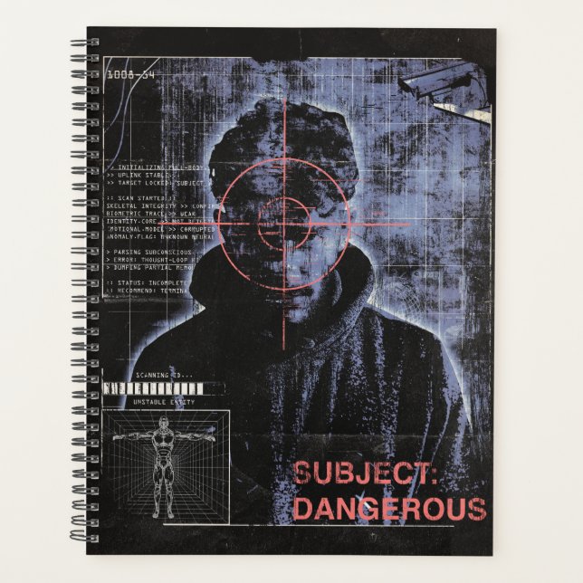 Ciblé - Techno-Brutalist Streetwear Design (Devant)