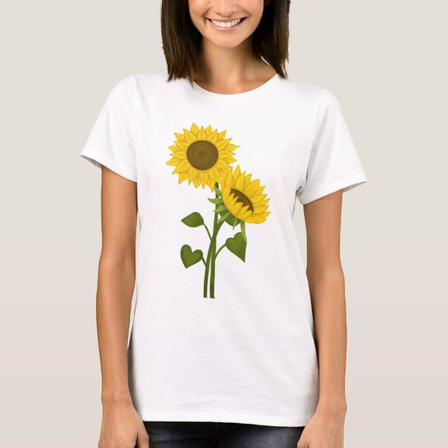 Cicy Bell T-Shirt pour femmes à manches courtes –  (Devant)