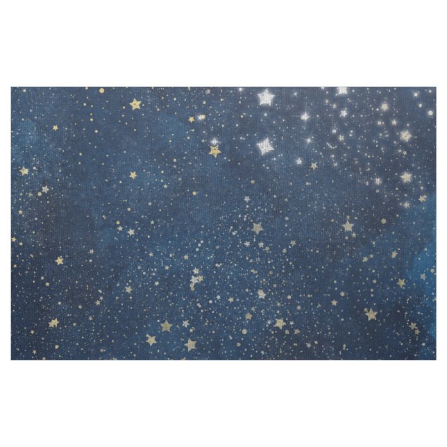 Ciel bleu avec le tissu d'étoiles (Yard)