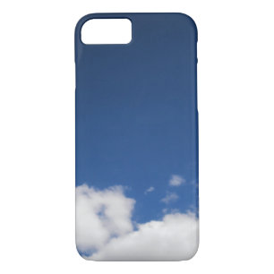 Ciel bleu et nuages blancs iPhone 7 Coque