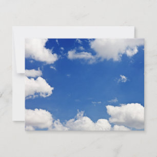 Ciel bleu nuages blancs Ciel Modèle