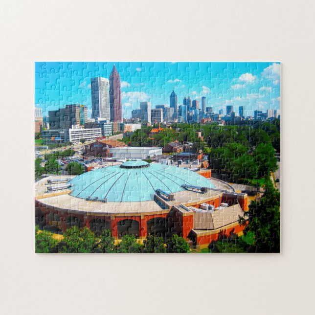 Ciel d'Atlanta Géorgie. Puzzle (Horizontal)