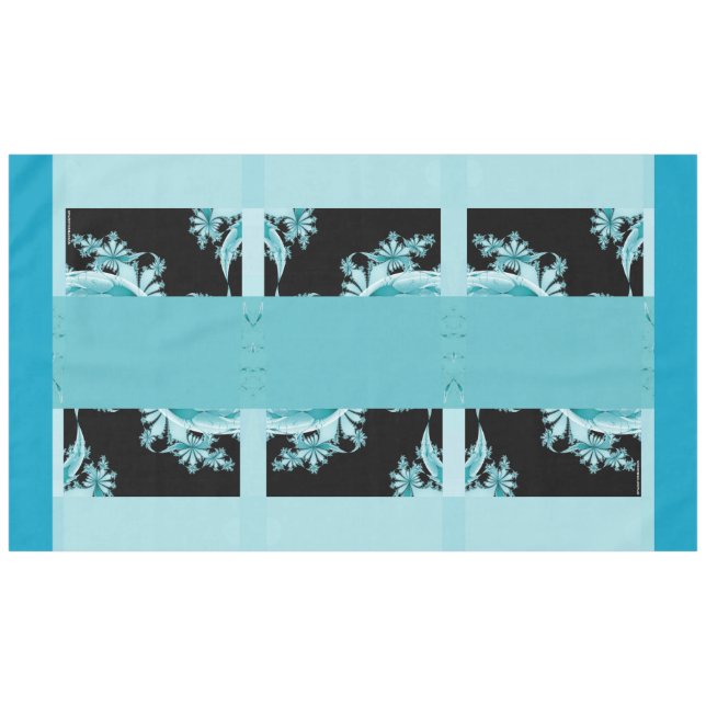 Ciel de jardin fractal Une nappe (Devant (Horizontal))