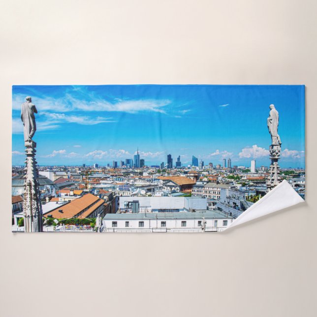 Ciel de Milan (Serviette de bain)