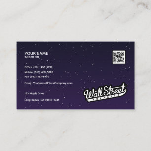 Ciel de nuit Galaxy - Design Carte de visite