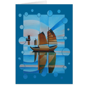 Ciel doux, Mer Céruleenne et Joncs Cubistes