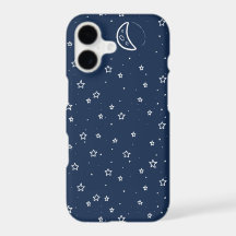 Ciel étoilé nocturne doodle - cadeau d'astronome