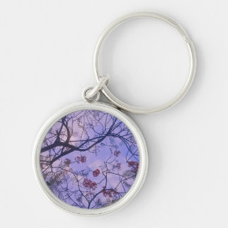 Ciel Fleur Violet – Porte-clés Esthétique pour Dre