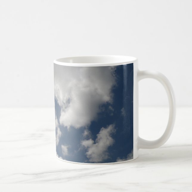 Ciel nuageux Café Mug (Droite)