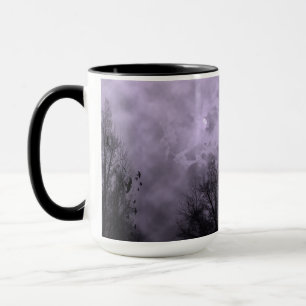 Ciel pourpre hanté avec Ravens Mug