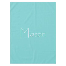 Ciel turquoise Nappe personnalisée