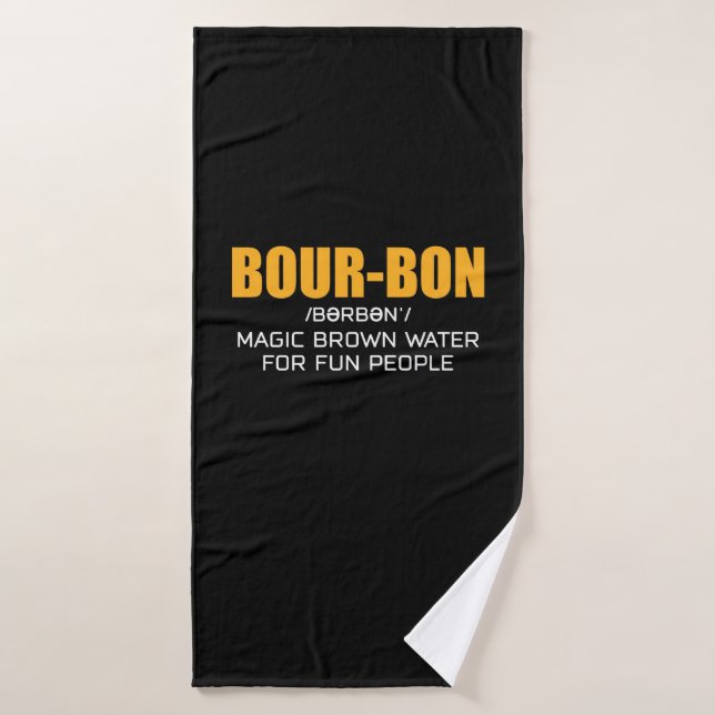 Cigar Lover | Bourbon Magic Brown (Serviette de bain)