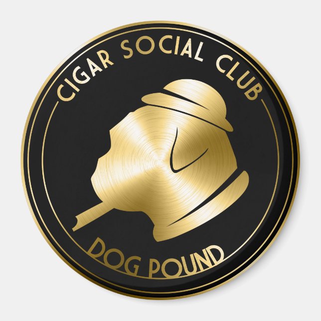 Cigar Social Club Magnet (Devant)