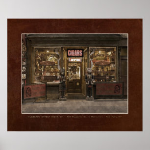 Cigare Cie. - poster vintage de St de mûre de Faux