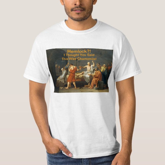 Cigûe ? ! T-shirt de camomille (Devant)