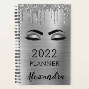 Cils Pailletés Argent 2022 Glamour