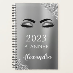 Cils Pailletés Argent 2023 Glamour