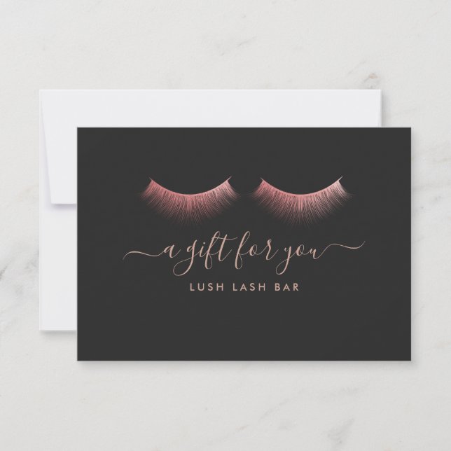 Cils Rose Gold | Certificat-Cadeau (Devant)