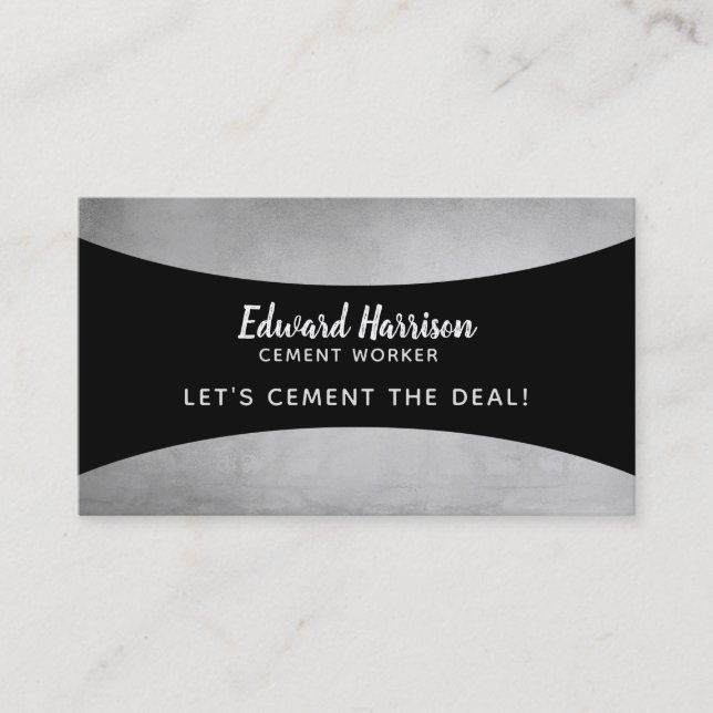 Cimentez les cartes de visite d'affaire (Devant)