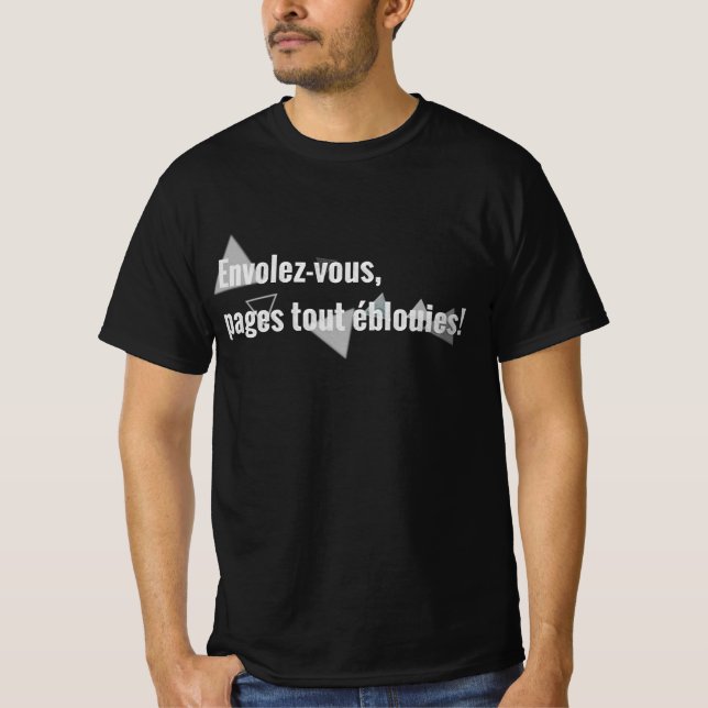 Cimetière Marin Devis T-shirt (Devant)