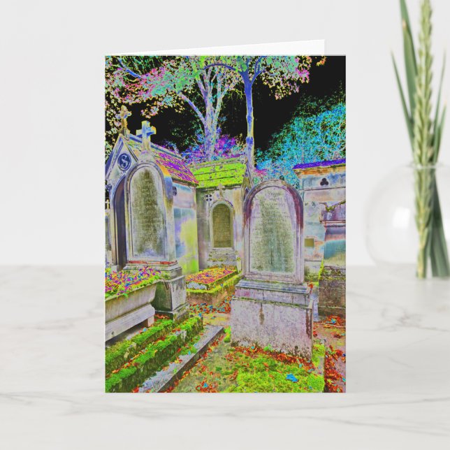 Cimetière Mystique - Carte Vierge (Devant)
