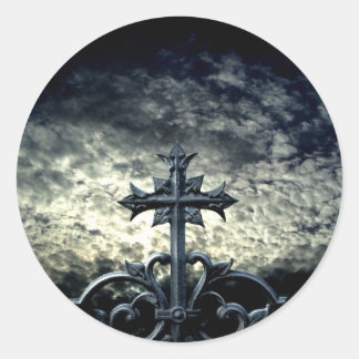 Cimetière sombre gothique autocollants