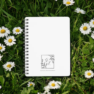 Cimier botanique   Journal Monogramme intemporel