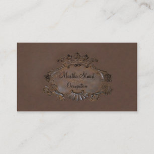 Cimier ~ Carte de visite / Emblem Couronne royale