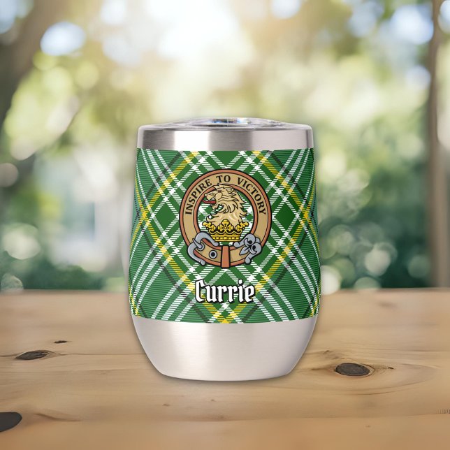 Cimier de lion Clan Currie sur Tartan (Créateur téléchargé)