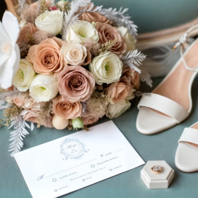 Cimier floral classique RSVP Carte de choix de rep (Créateur téléchargé)