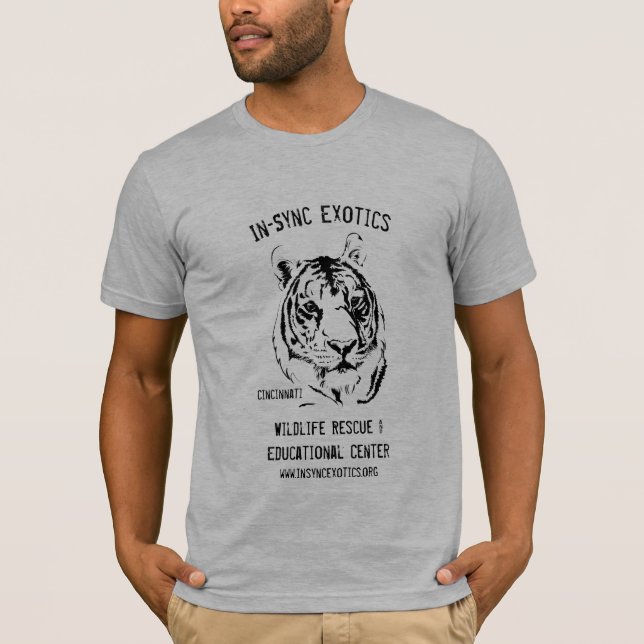 Cincinnati - T-shirt en toile Bella de base pour h (Devant)