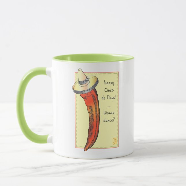 Cinco Chili Pepper Mug (Gauche)