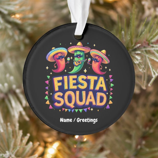 Cinco de Mayo Fiesta Squad Famille Mexicaine Party (Arbre)