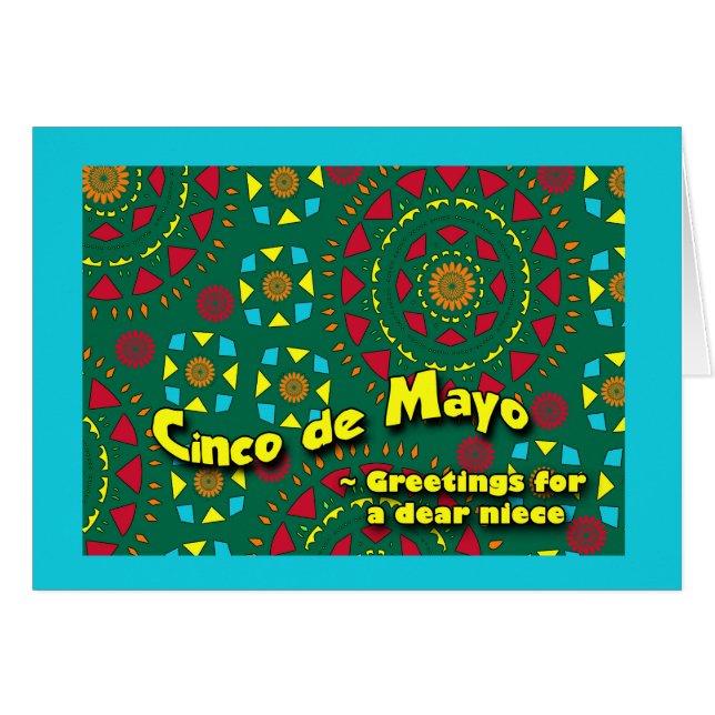 Cinco de Mayo for Niece (Devant horizontal)
