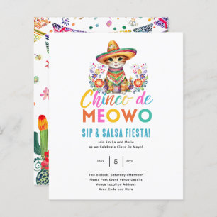 Cinco De Meowo Fun Cat Fiesta Thème