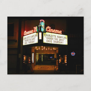 Cinema 21 at Night Portland Oregon Carte postale