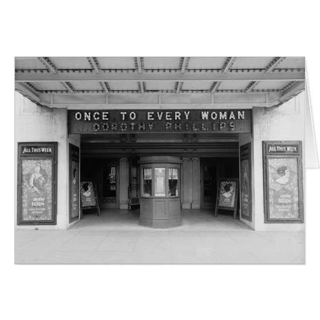 Cinéma Rialto, 1920 (Devant horizontal)