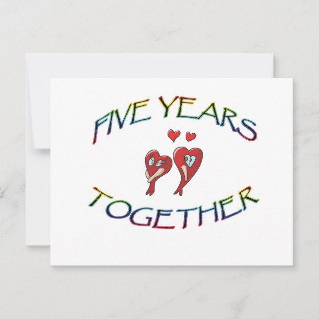 CINQ ANS ENSEMBLE (Devant)