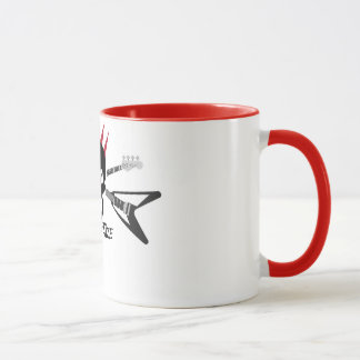 Cinq Kääze tasse avec le bord de couleur