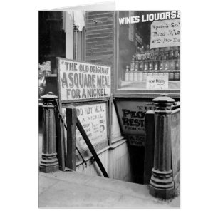 Cinq le cent Restaurant, 1915