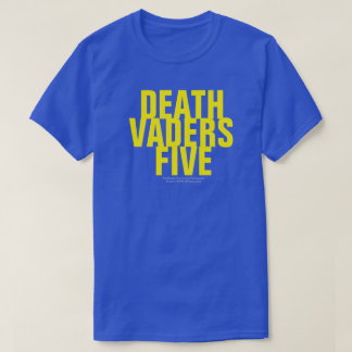 CINQ T-shirt VADERS DE LA MORT