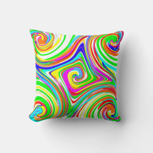 Cinq torrents de Coussin couleur