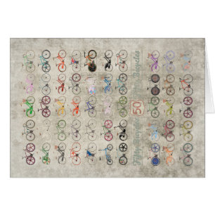 Cinquante bicyclettes