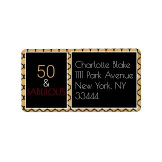 Cinquante et fabuleux Étiquettes