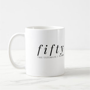 Cinquante L'Ultime F Mot Café Mug classique Cadea